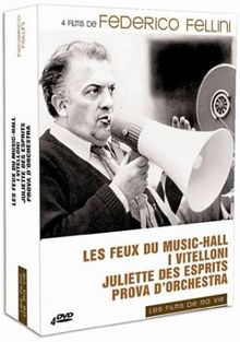 Coffret federico fellini : juliette des esprits ; il bidone ; les feux du music hall ; prova d'orchestra [FR Import]