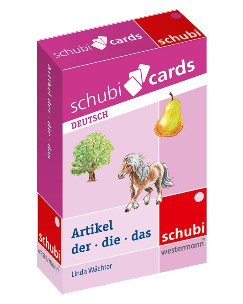 Schubicards: Artikel der - die - das (Schubicards Deutsch)