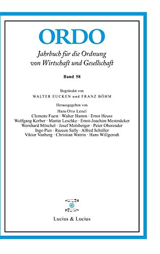 Ordo. Jahrbuch für die Ordnung von Wirtschaft und Gesellschaft