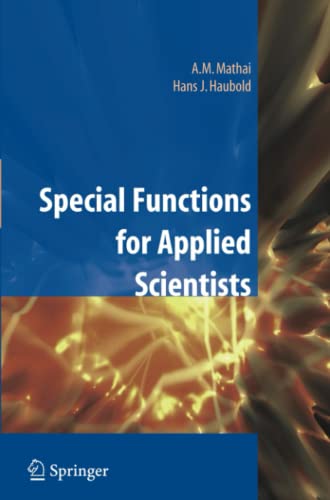 Special Functions for Applied Scientists