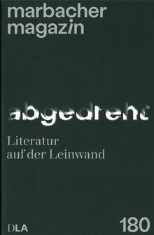 Abgedreht: Literatur auf der Leinwand (Marbacher Magazin: 1986 ff.) von Hildenbrandt, Vera | Buch | Zustand gut