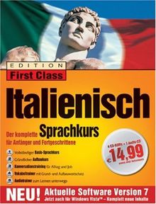 First Class Sprachkurs Italienisch 7.0 (DVD-Pack)