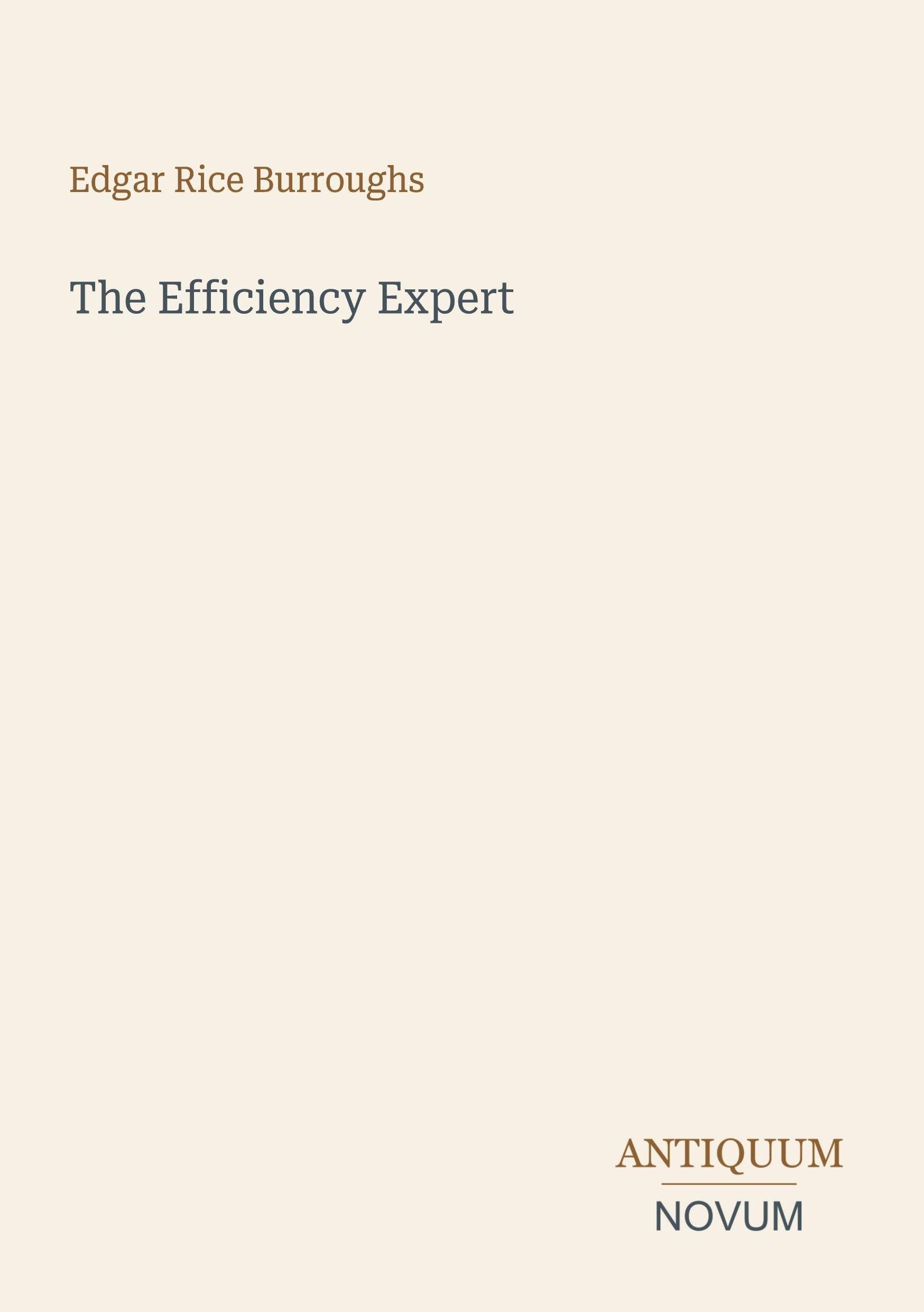 The Efficiency Expert