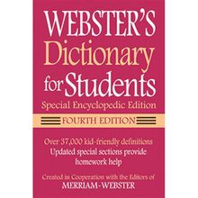 Webster's Dictionary for Students, Special Encyclopedic Edition