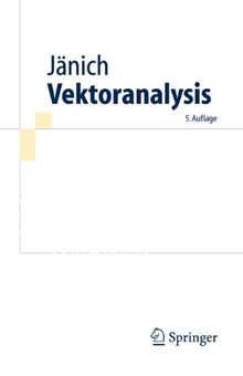 Vektoranalysis (Springer-Lehrbuch) (German Edition)