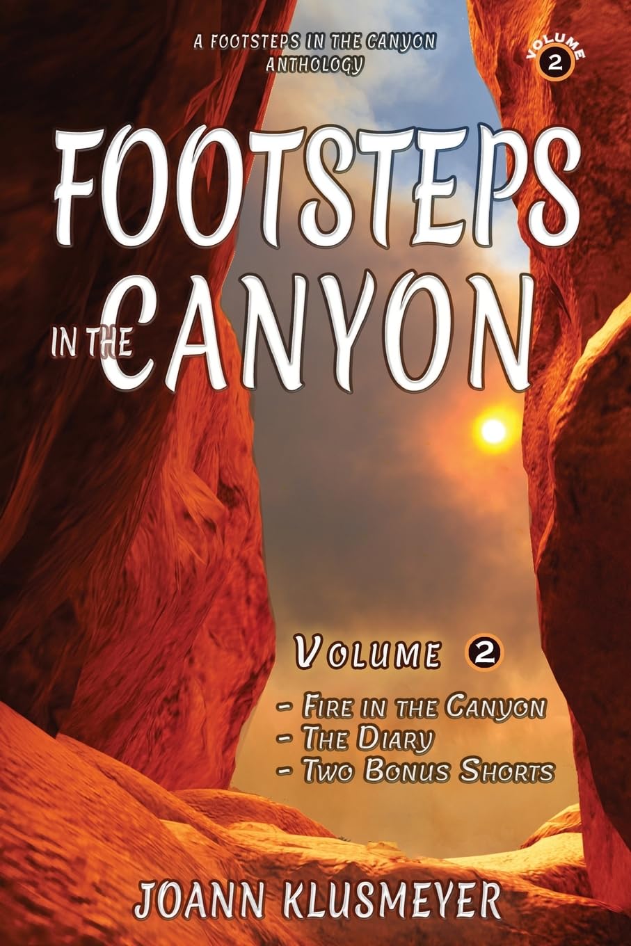 Fire in the Canyon and the Diary: A Footsteps in the Canyon Anthology (Footsteps in the Canyon Series for Young Teens, Band 2)