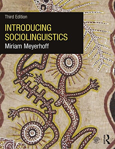 Miriam Meyerhoff Introducing Sociolinguistics