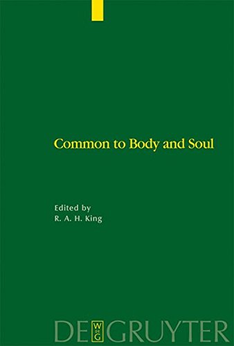 Common to Body and Soul: Philosophical Approaches to Explaining Living Behaviour in Greco-Roman Antiquity: Philosophical Approaches to Explaining Living Behaviour in Antiquity