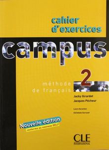 Campus 2, méthode de français : cahier d'exercices