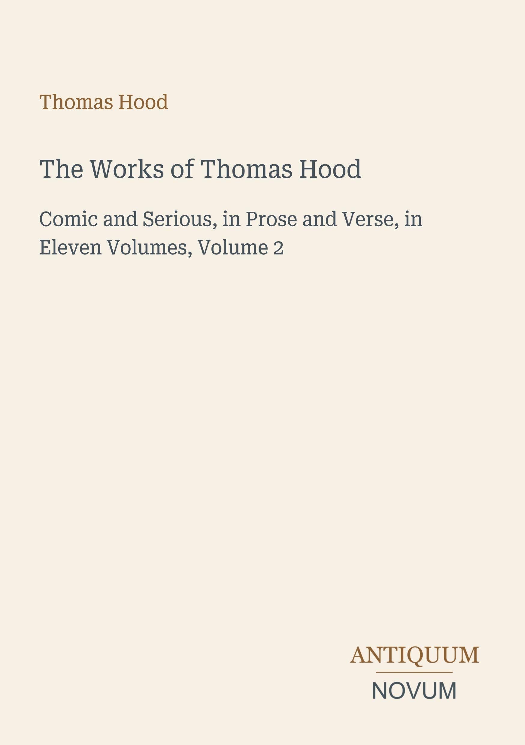 The Works of Thomas Hood