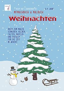 Vicky Bos Zauberhaftes Mitmachbuch Malbuch Weihnachten - 