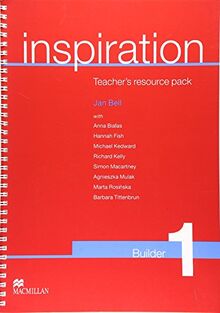 Inspiration: Teacher's resource pack - Level 1 / Builder