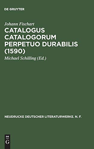Catalogus Catalogorum perpetuo durabilis (1590) (Neudrucke deutscher Literaturwerke. N. F., 46, Band 46)