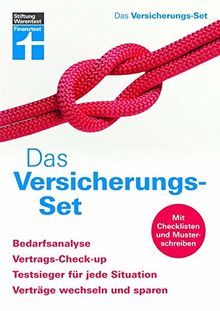 Das Versicherungs-Set: Bedarfsanalyse, Vertrags-Check-up, Testsieger für jede Situation, Verträge wechseln und sparen