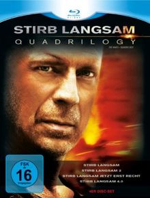 Stirb Langsam - Quadrilogy 1-4 [Blu-ray]