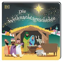 Die Weihnachtsgeschichte: Pappbilderbuch mit Pop-up-Krippe für Kinder ab 1 Jahr