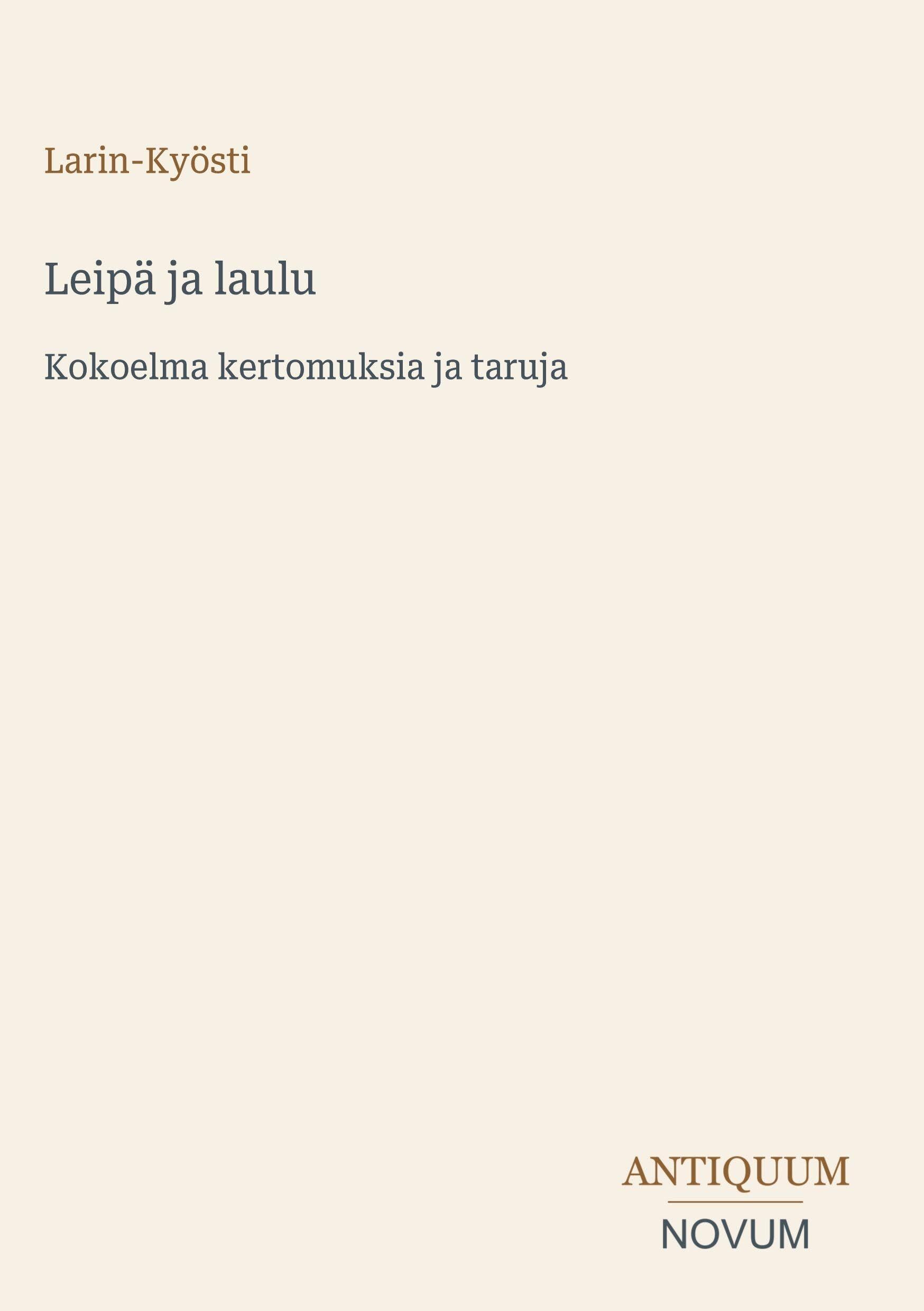 Leipä ja laulu