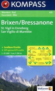 Brixen / Bressanone, St. Vigil, Enneberg: Wandern, Rad. Escursioni, Bike. GPS-genau. 1:25.000