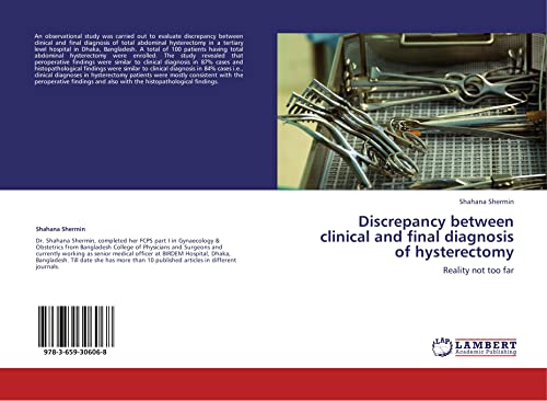 Discrepancy between clinical and final diagnosis of hysterectomy: Reality not too far