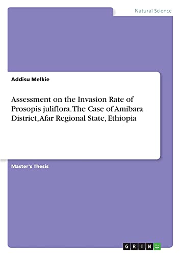 Assessment on the Invasion Rate of Prosopis juliflora. The Case of Amibara District, Afar Regional State, Ethiopia: Magisterarbeit