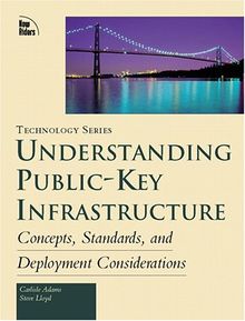 Understanding Public-Key Infrastructure: Concepts, Standards, Deployment Considerations (MacMillan Technology)