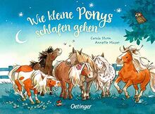 Wie kleine Ponys schlafen gehen