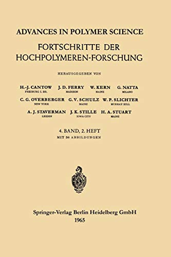 Advances in Polymer Science 4/2 (German and English Edition)