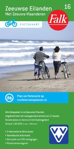 Zeeuwse Eilanden 16 Cycle Map (Falkplan fietskaart (16)) de non ...