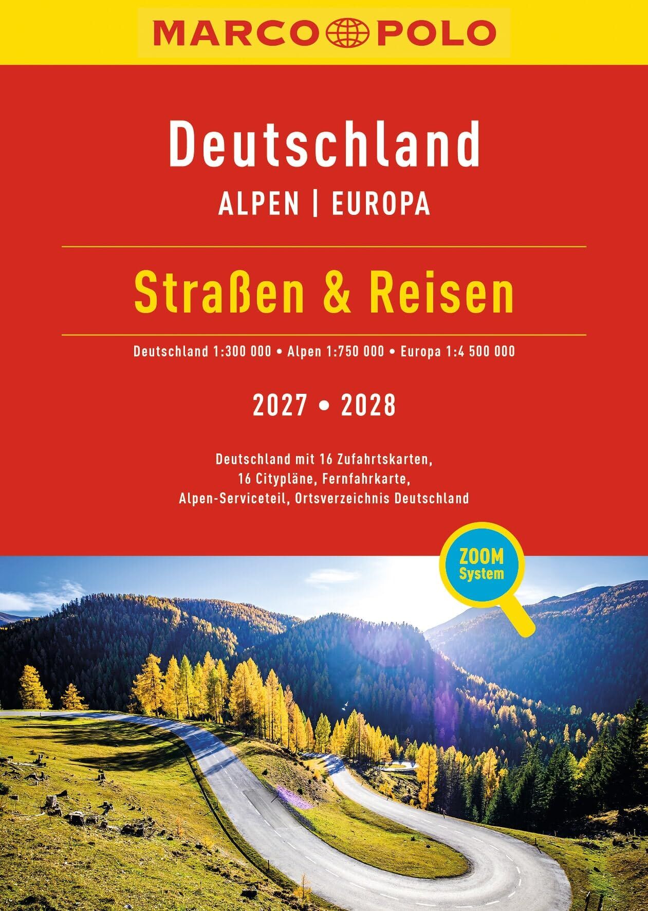 MARCO POLO Straßen & Reisen 2027 / 2028 Deutschland 1:300.000 - Neuware