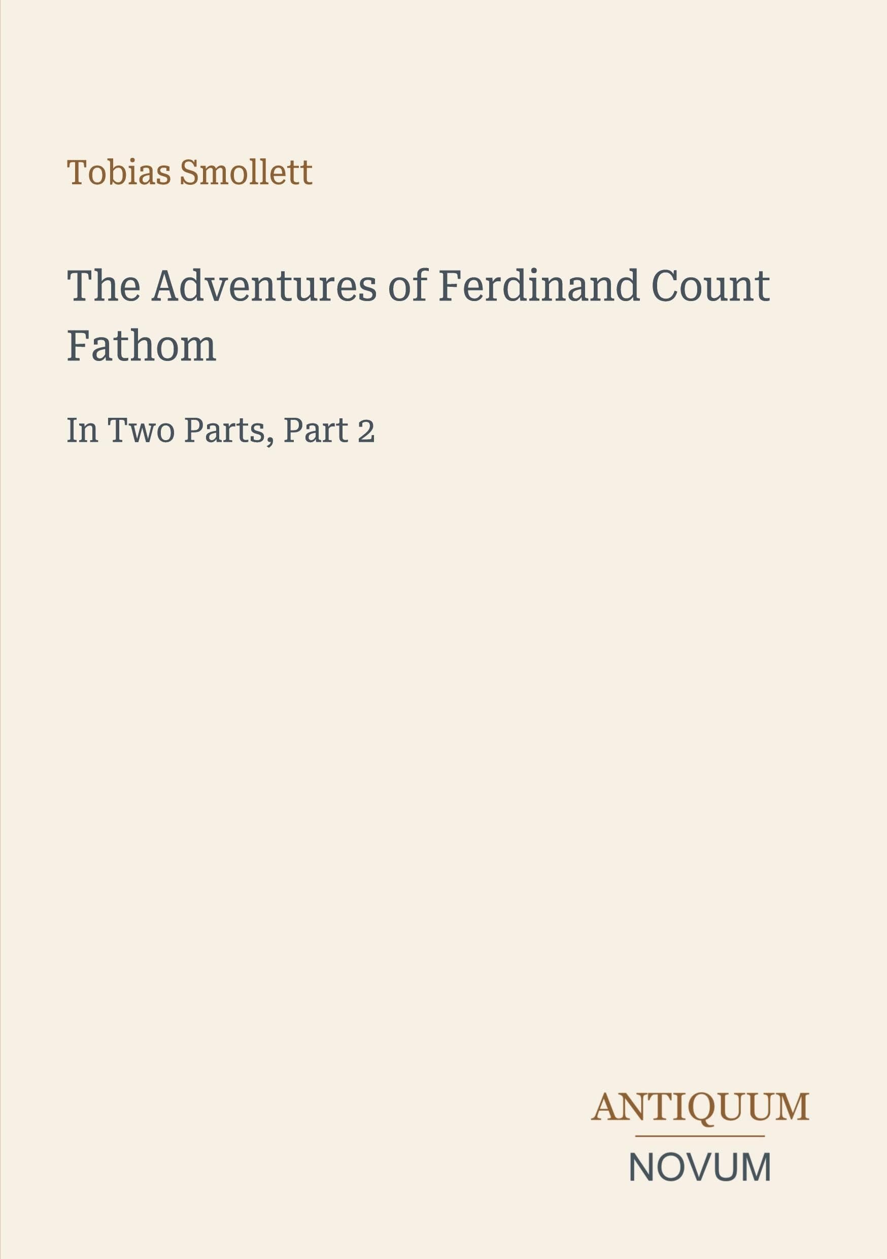 The Adventures of Ferdinand Count Fathom