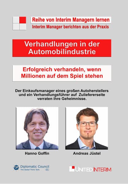 Verhandlungen in der Automobilindustrie: Der Einkaufsmanager eines großen Autoherstellers und ein Verhandlungsführer auf Zuliefererseite verraten ihre Geheimnisse
