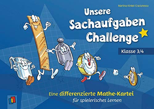 Unsere Sachaufgaben-Challenge: eine differenzierte Mathe-Kartei für spielerisches Lernen Klasse 3/4