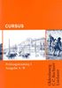 Cursus - Prüfungstraining 1 Ausgabe A/B/N