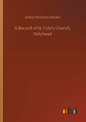 A Record of St. Cybi's Church, Holyhead