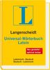 Langenscheidt Universal-Wörterbuch Latein: Lateinisch-Deutsch/Deutsch-Lateinisch (Langenscheidt Universal-Wörterbücher)