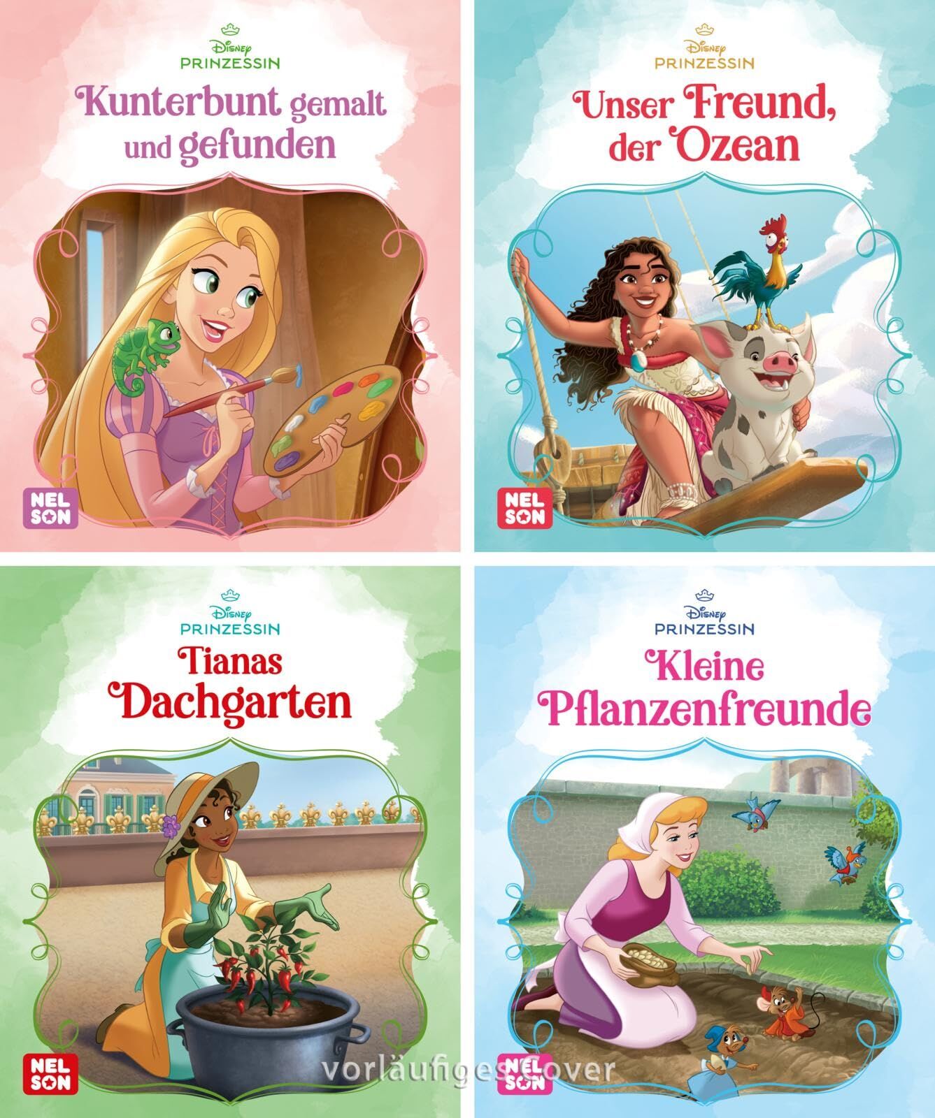 Nelson Mini-Bücher: Disney Prinzessin 25-28