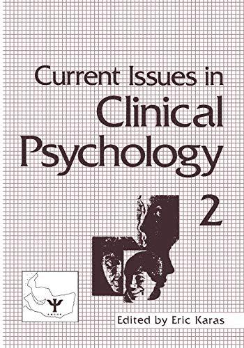 Current Issues in Clinical Psychology: Volume 2