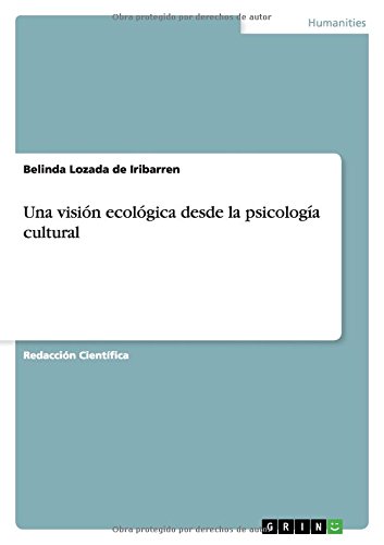 Una visión ecológica desde la psicología cultural