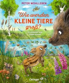 Wie werden kleine Tiere groß?: Süß illustriertes Pappbilderbuch für Kinder ab 2 Jahren mit einer spannenden Entdeckungsreise in die Welt der Tierkinder (Fritzi Wildschwein)