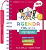 Agenda familial Mémoniak 2021-2022: Tous les outils pour s'organiser en famille. Avec 1 stylo , 700 autocollants, 1 planche de blocs-notes autocollants, des sites de courses hebdomadaires détachables