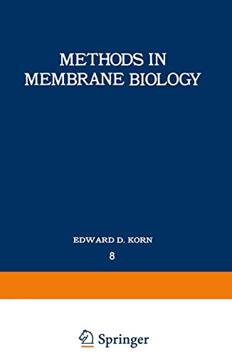 Methods in Membrane Biology, Volume 8