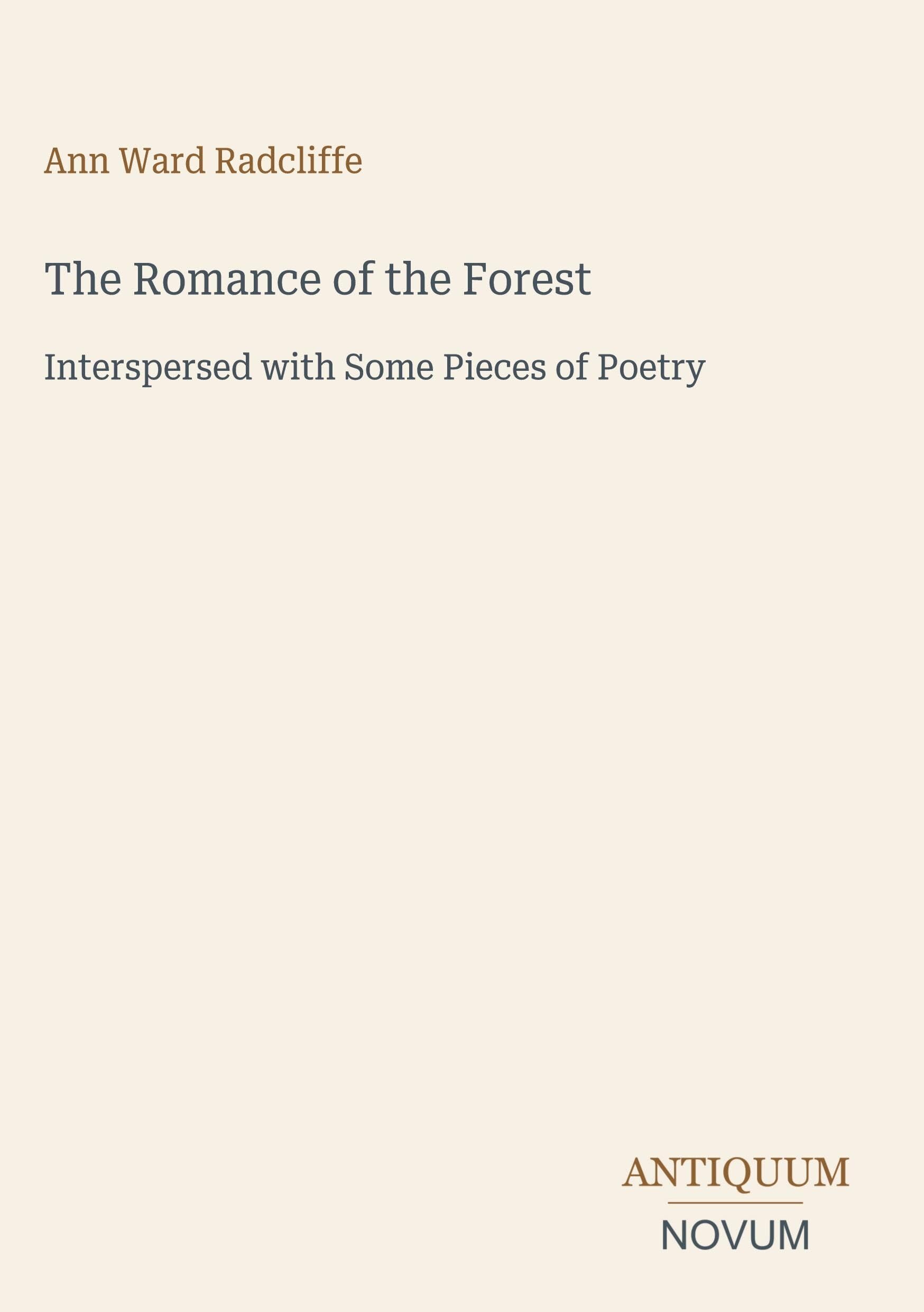 The Romance of the Forest