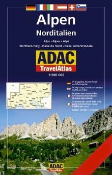 ADAC TravelAtlas Alpen Norditalien 1 : 300 000