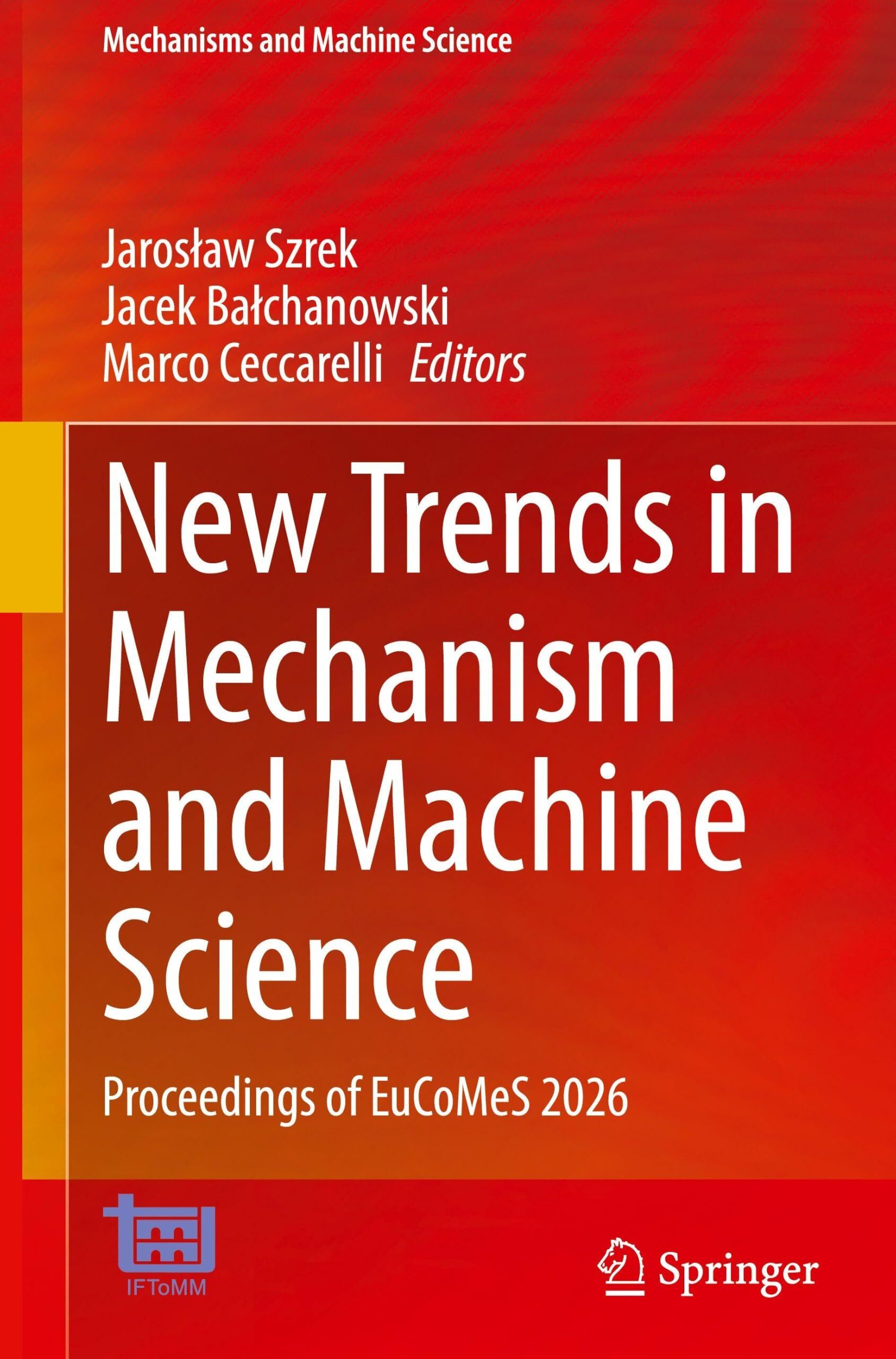 New Trends in Mechanism and Machine Science