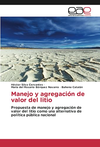 Manejo y agregación de valor del litio: Propuesta de manejo y agregación de valor del litio como una alternativa de política pública nacional