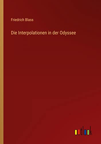 Die Interpolationen in der Odyssee