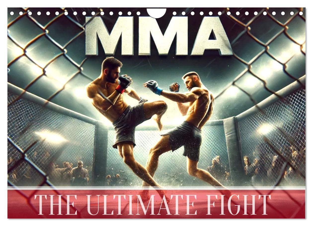 MMA UK - The ultimate fight (Wall Calendar 2026 DIN A4 landscape), CALVENDO 12 Month Wall Calendar: Experience the power and intensity of MMA