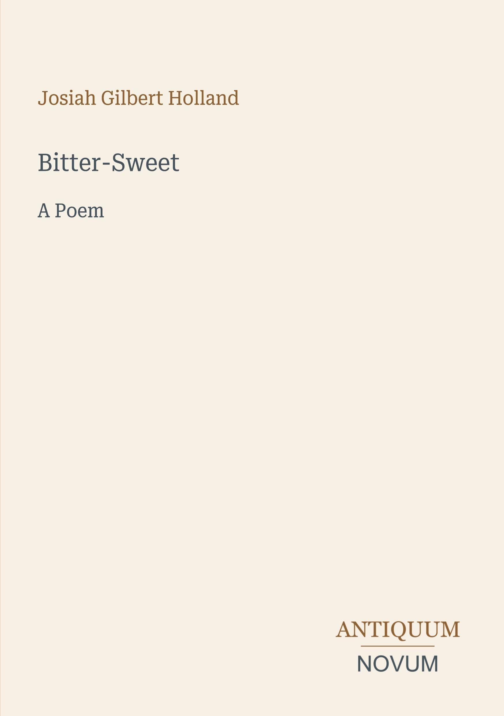 Bitter-Sweet