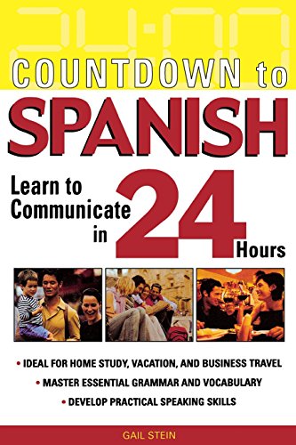 Gail Stein Countdown To Spanish, Learn To Communicate In 24 Hours (Countdown (McGraw-Hill))