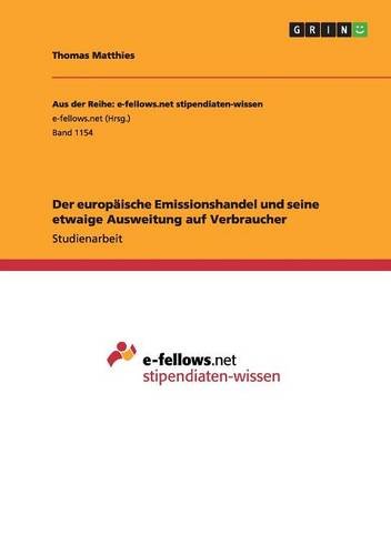 Der europäische Emissionshandel und seine etwaige Ausweitung auf Verbraucher